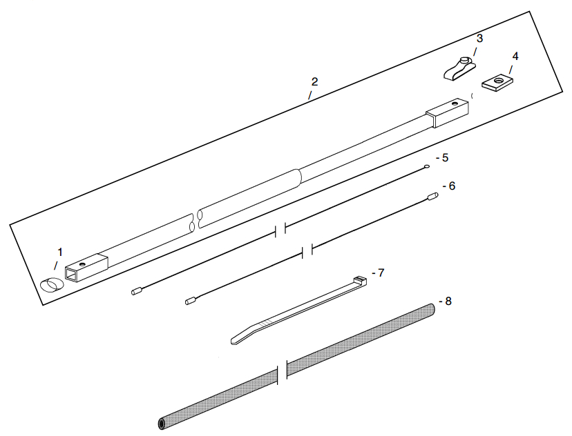 Little Beaver Torque Tube Assembly Hydraulic Part Diagram